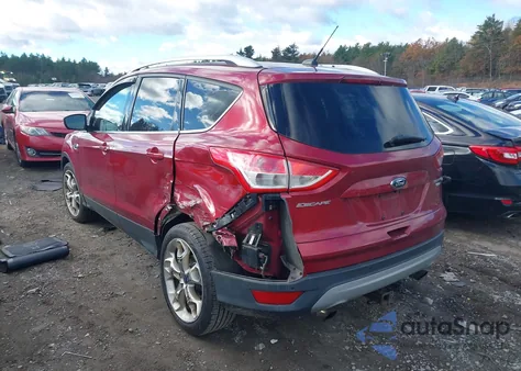 2013 Ford Escape Titanium из США, поврежденный, VIN 1FMCU9J90DUD46806